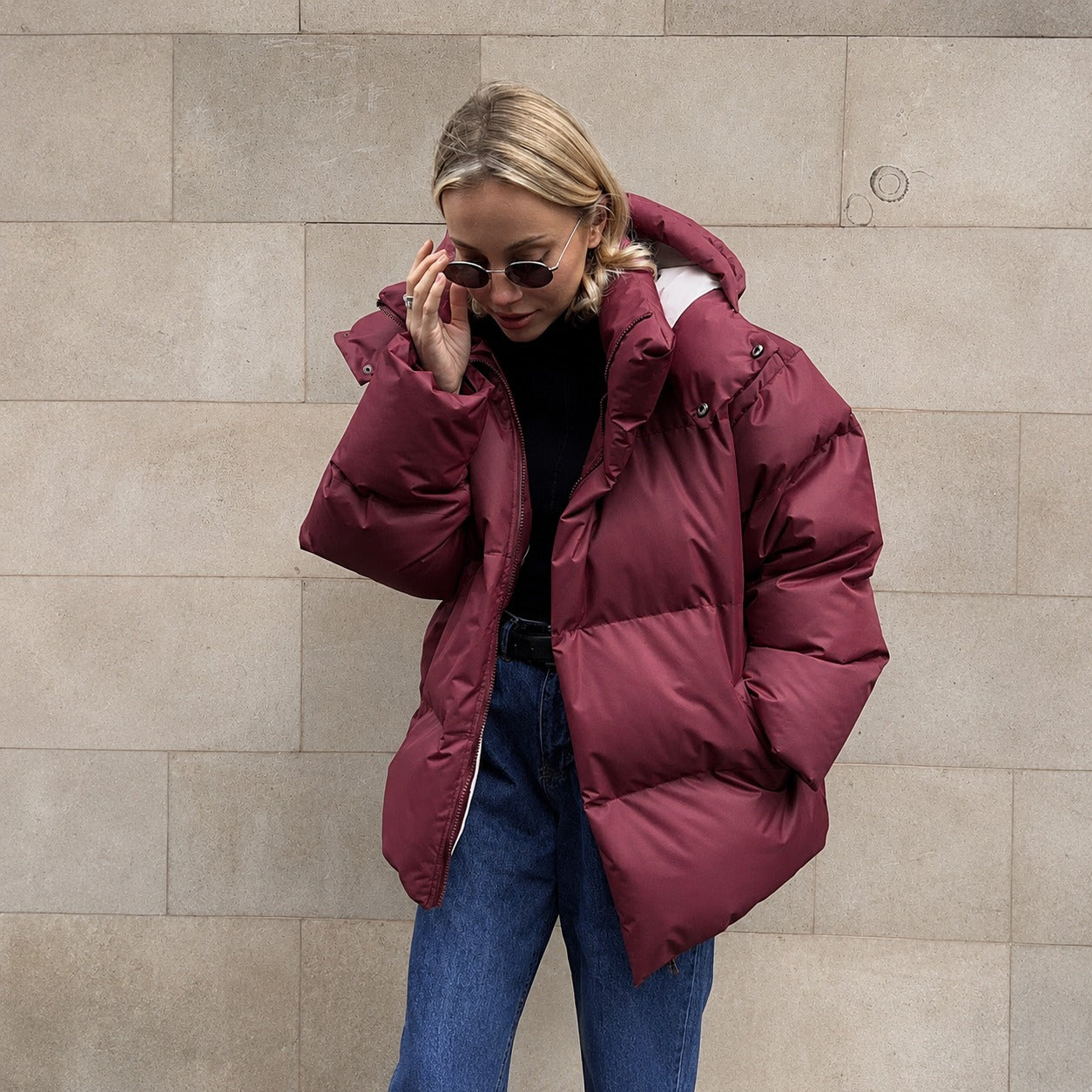 Natalia - Gemütliche Kapuzenjacke