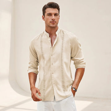 Olivier - Elegantes Besticktes Hemd