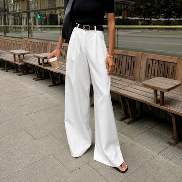 Marlene - Breite Hose ohne Gürtel