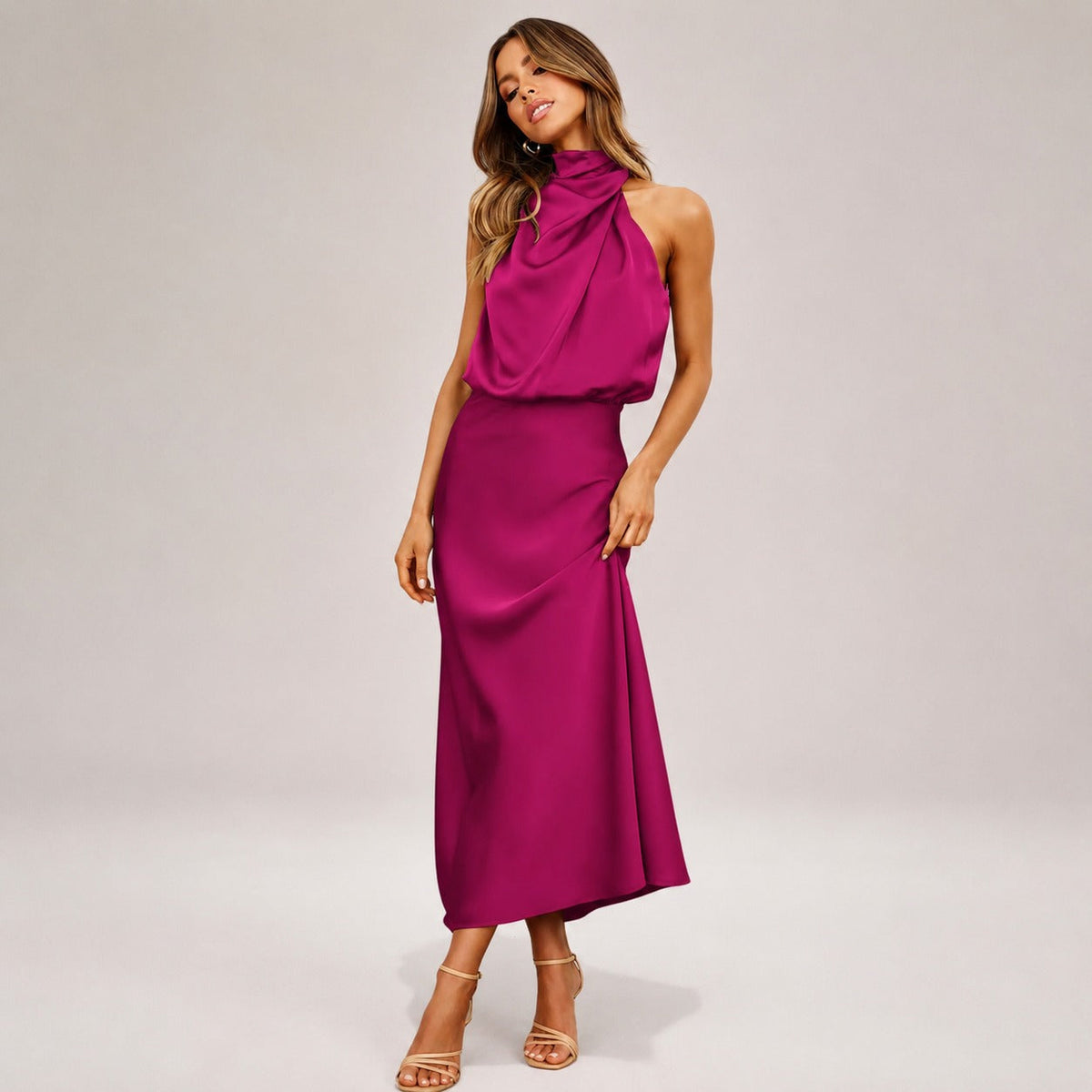 Lillie - Schickes Neckholder-Kleid