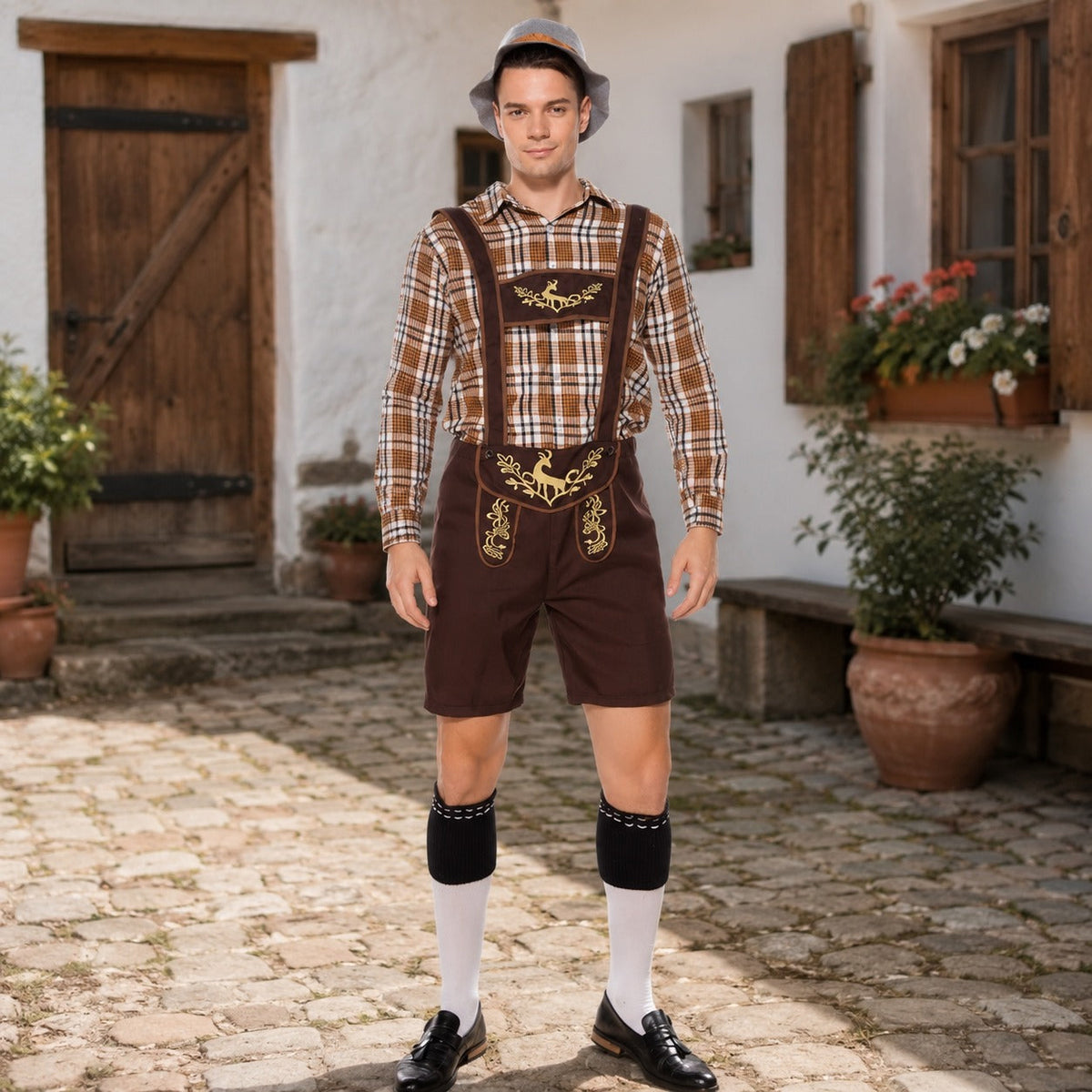 Dalton - Stilvolles langärmeliges Outfit für das Oktoberfest