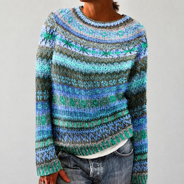 Olivia - Stilvoller Pullover mit Design