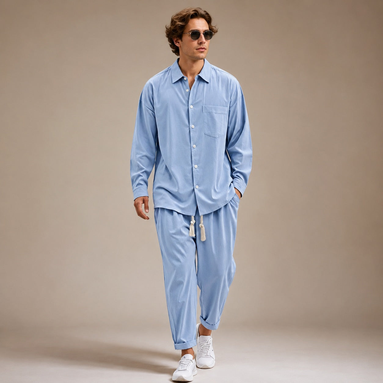 Paul - Komfortables Langarm-Shirt-Set