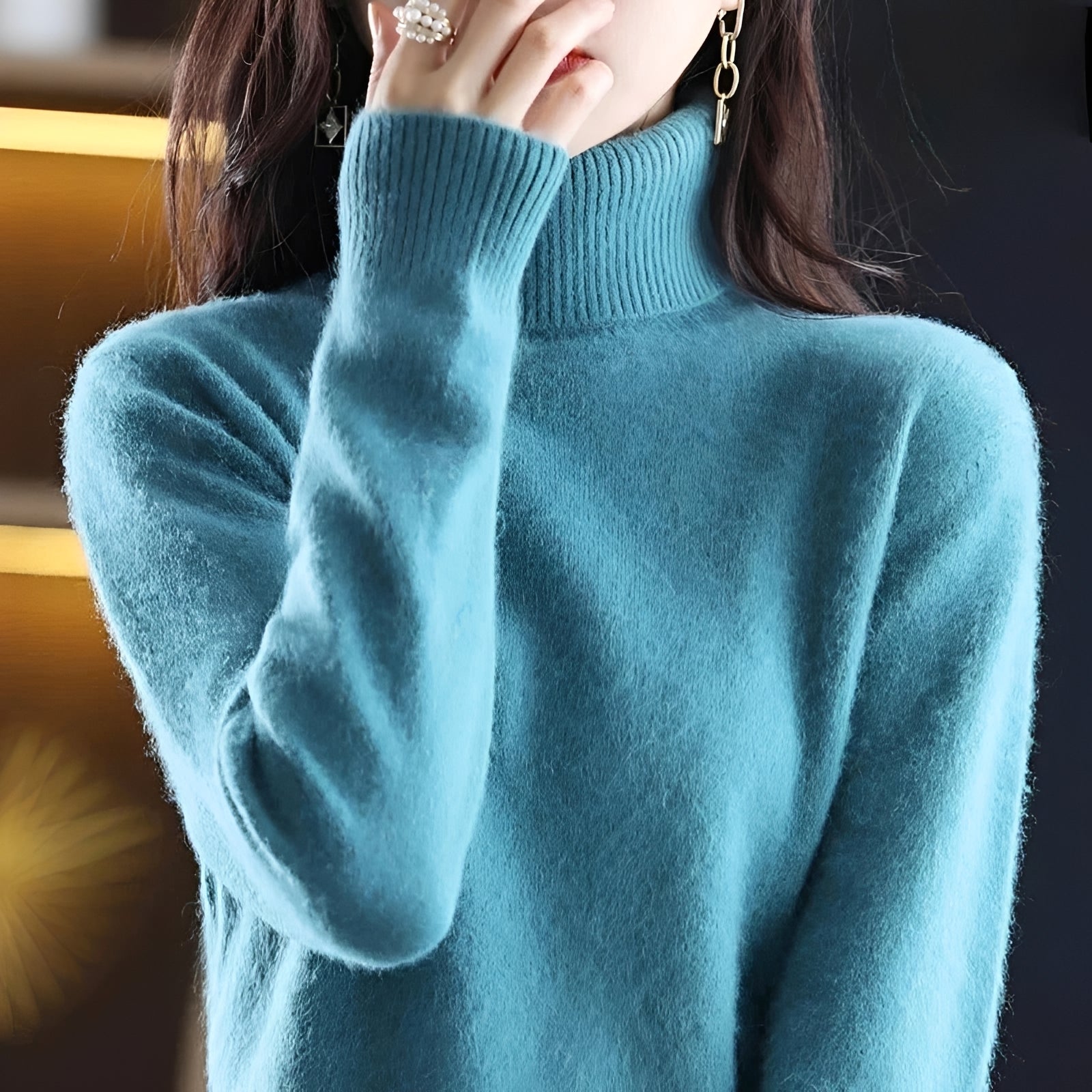 Letizia - Stilvoller Rollkragenpullover