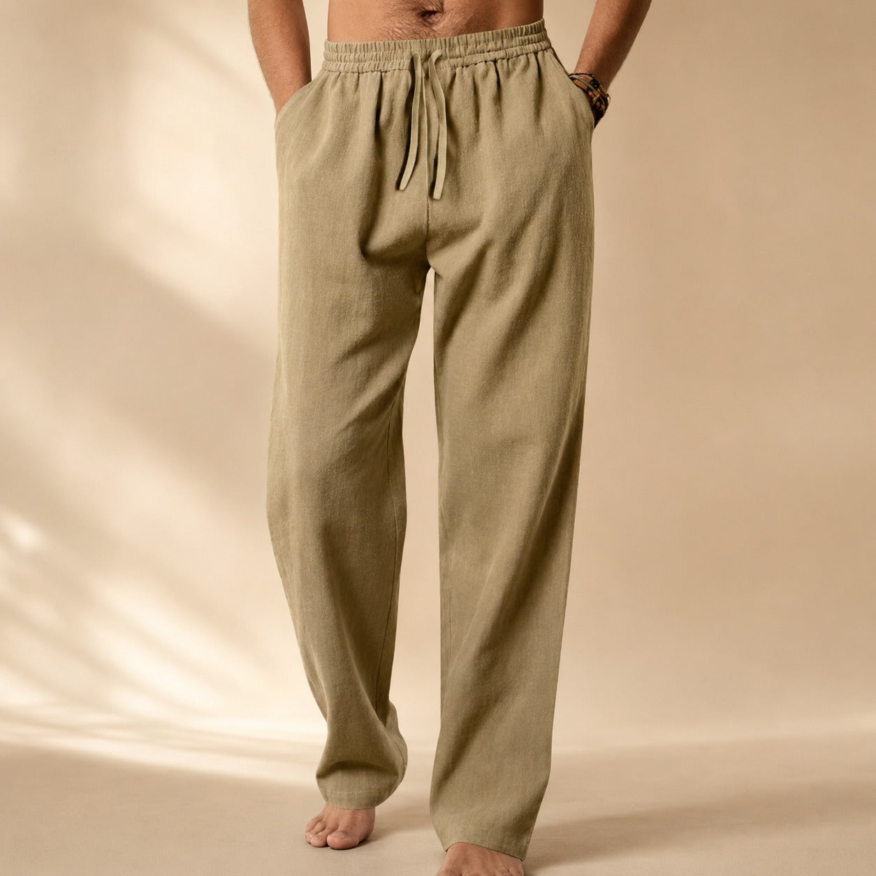 Clark - Gerade geschnittene Hose im entspannten Stil