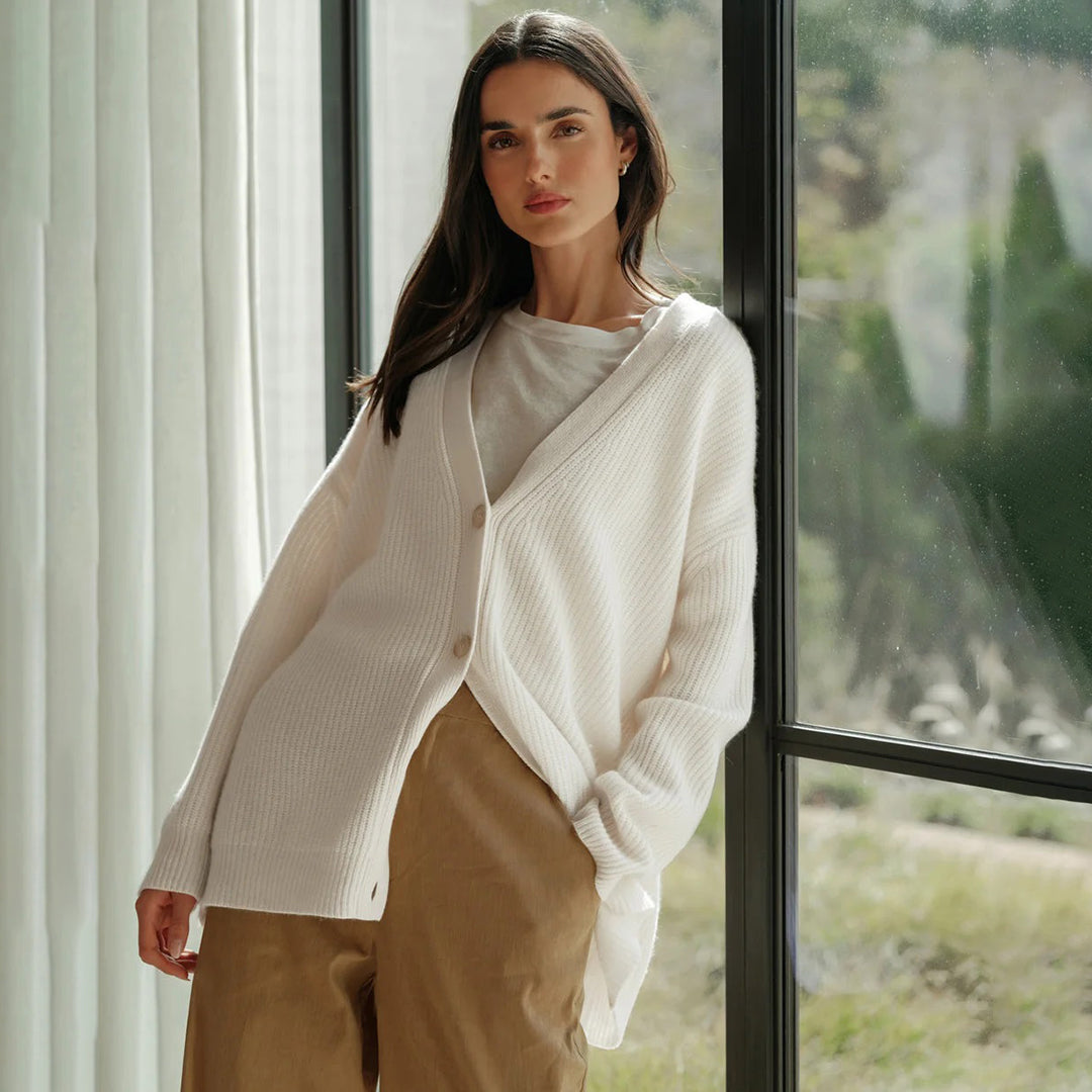 Leah – Oversized Damen-Cardigan