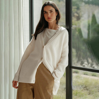 Leah – Oversized Damen-Cardigan