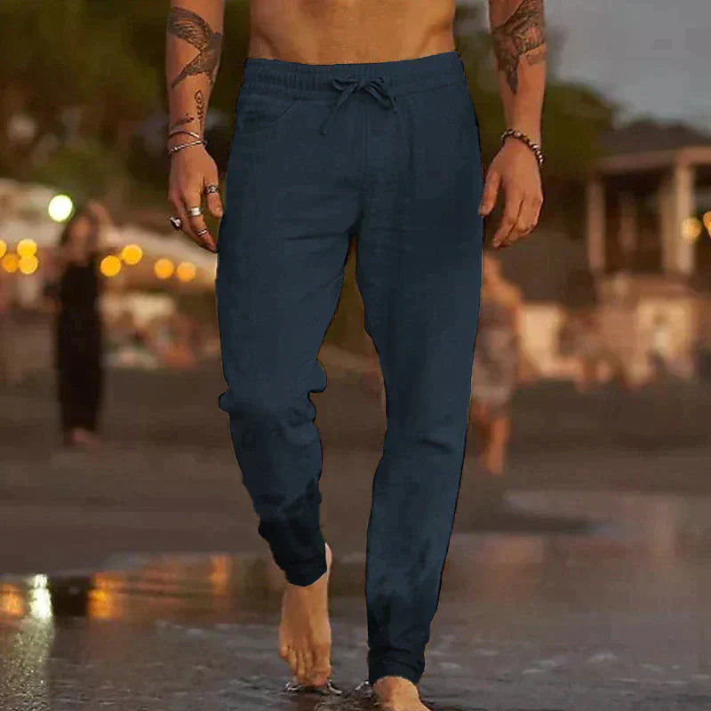 Carlito - Leichte Leinenhose für Herren