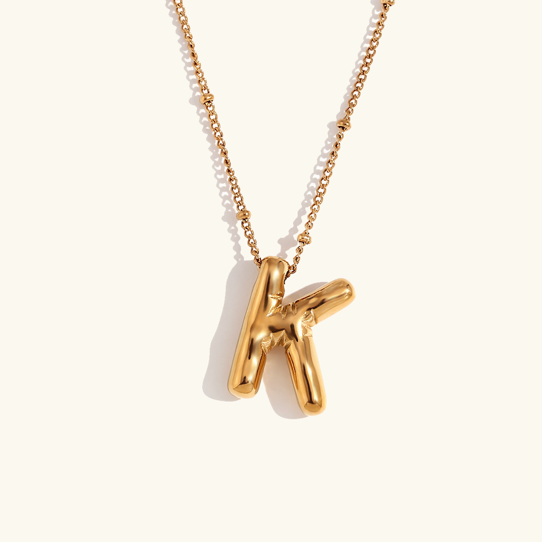 Goldenes Anfangs-Collier Balloon