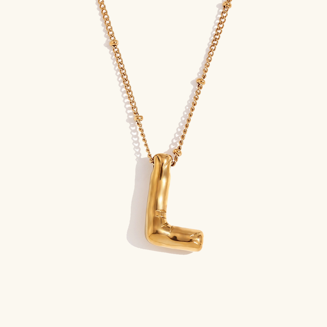 Goldenes Anfangs-Collier Balloon