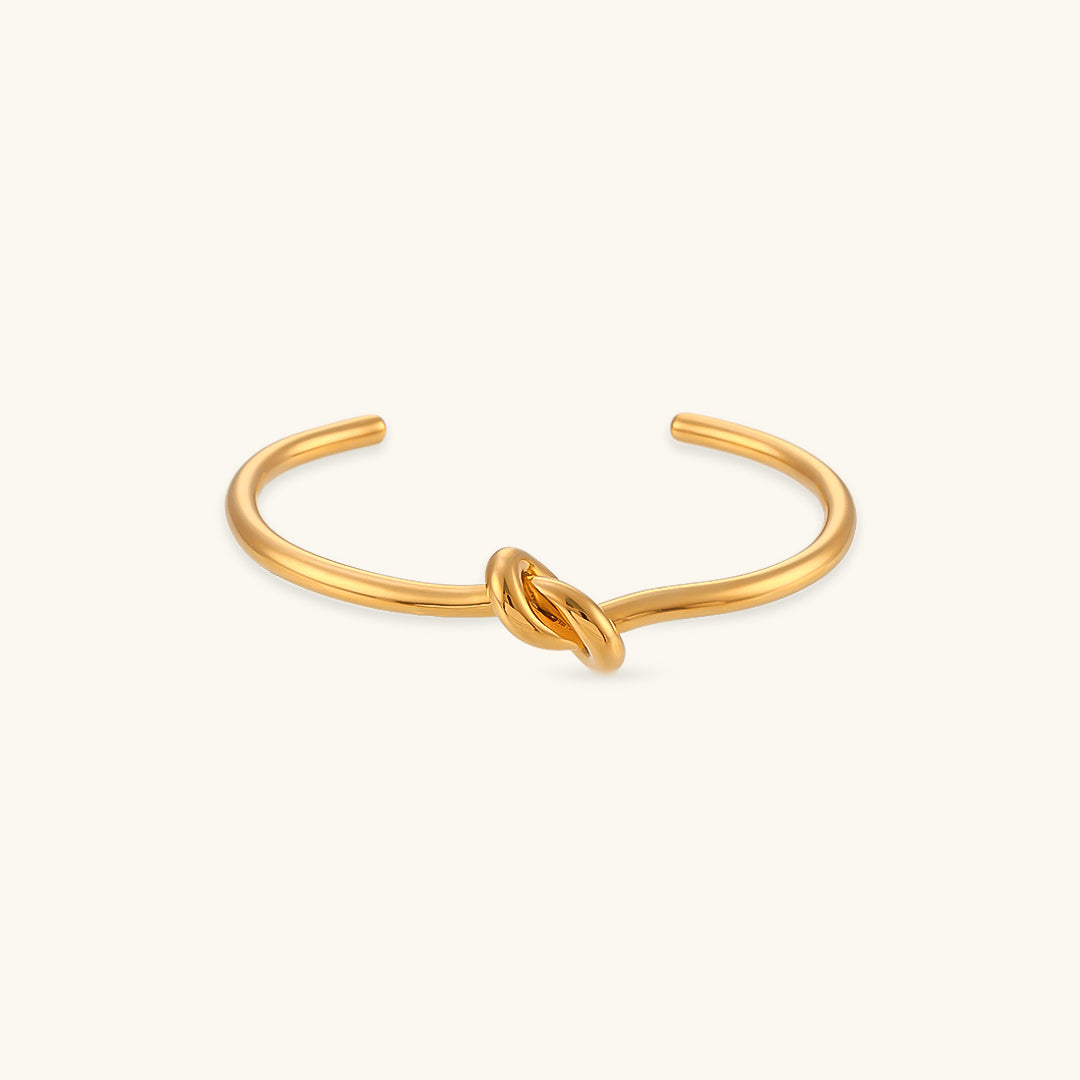 Louisa - Armband aus Goldknoten