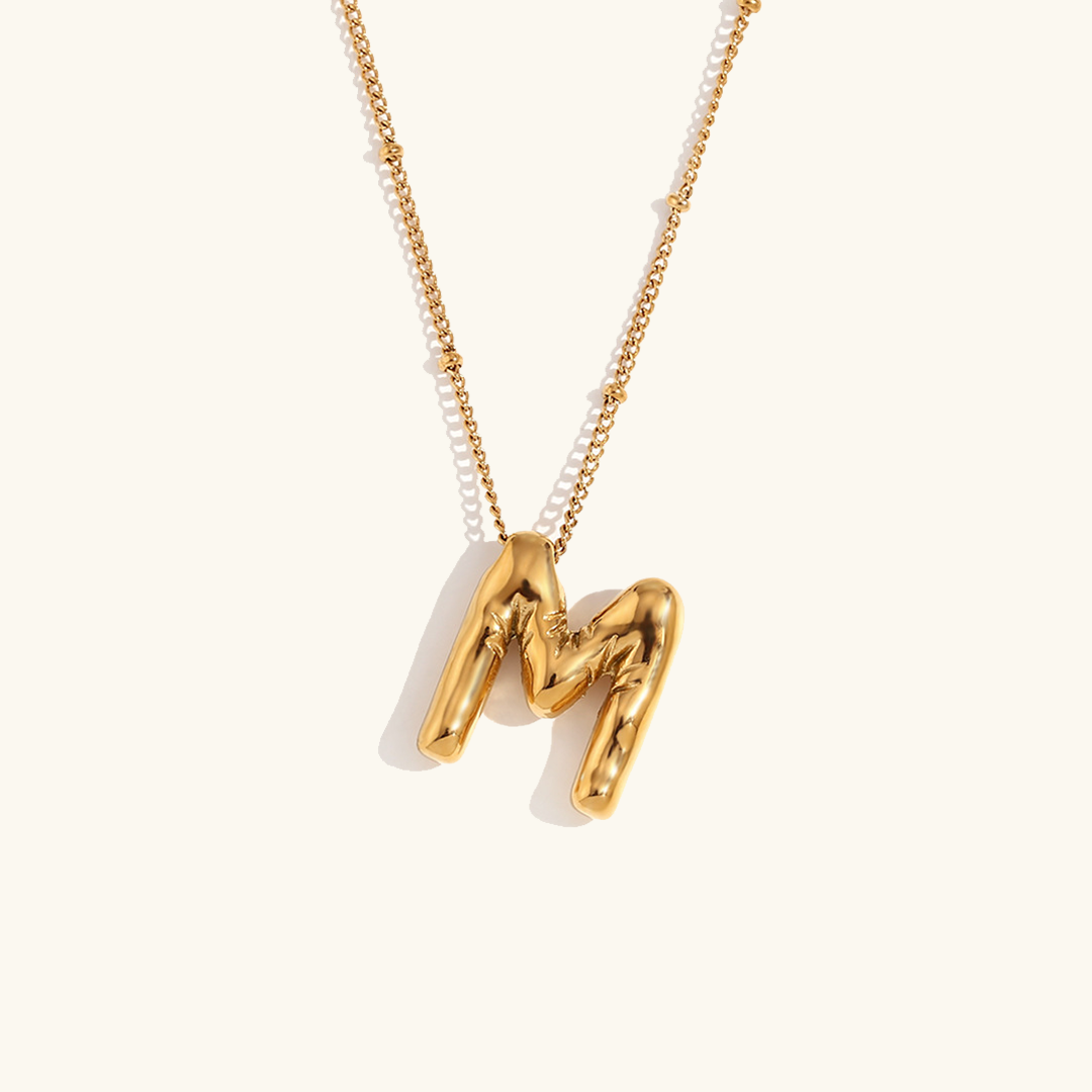 Goldenes Anfangs-Collier Balloon