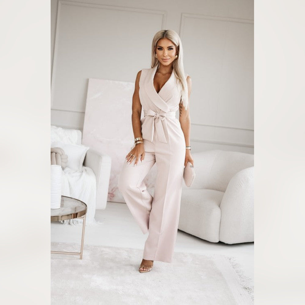 Maribel - Stilvoller ärmelloser Jumpsuit für Damen