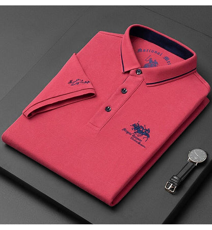 Miles - Polo mit Stickerei