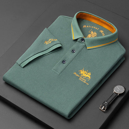 Miles - Polo mit Stickerei