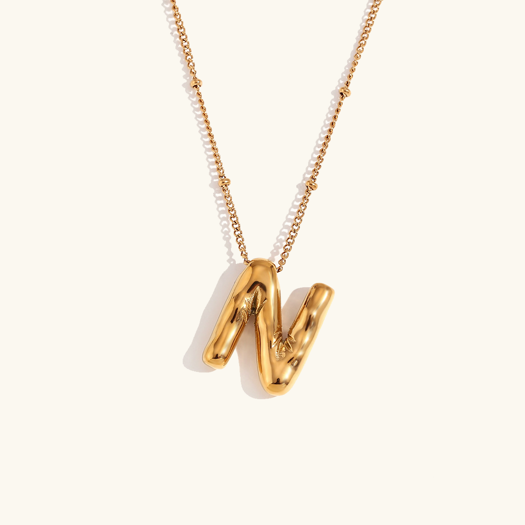 Goldenes Anfangs-Collier Balloon
