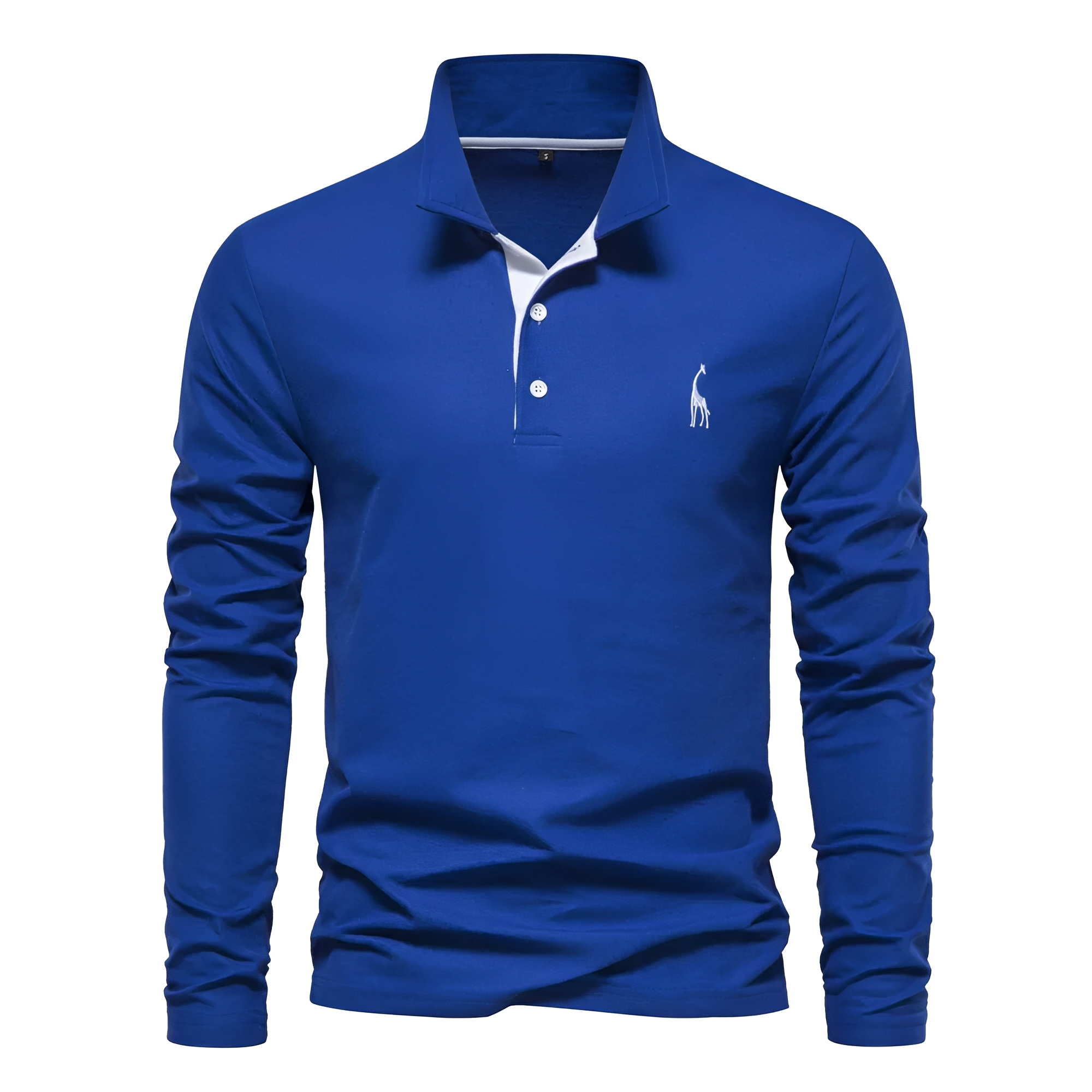 Antoine - Herren-Poloshirt mit langen Ärmeln für den täglichen Gebrauch