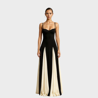 Margaux – Stilvolles Maxikleid mit Ausschnitt