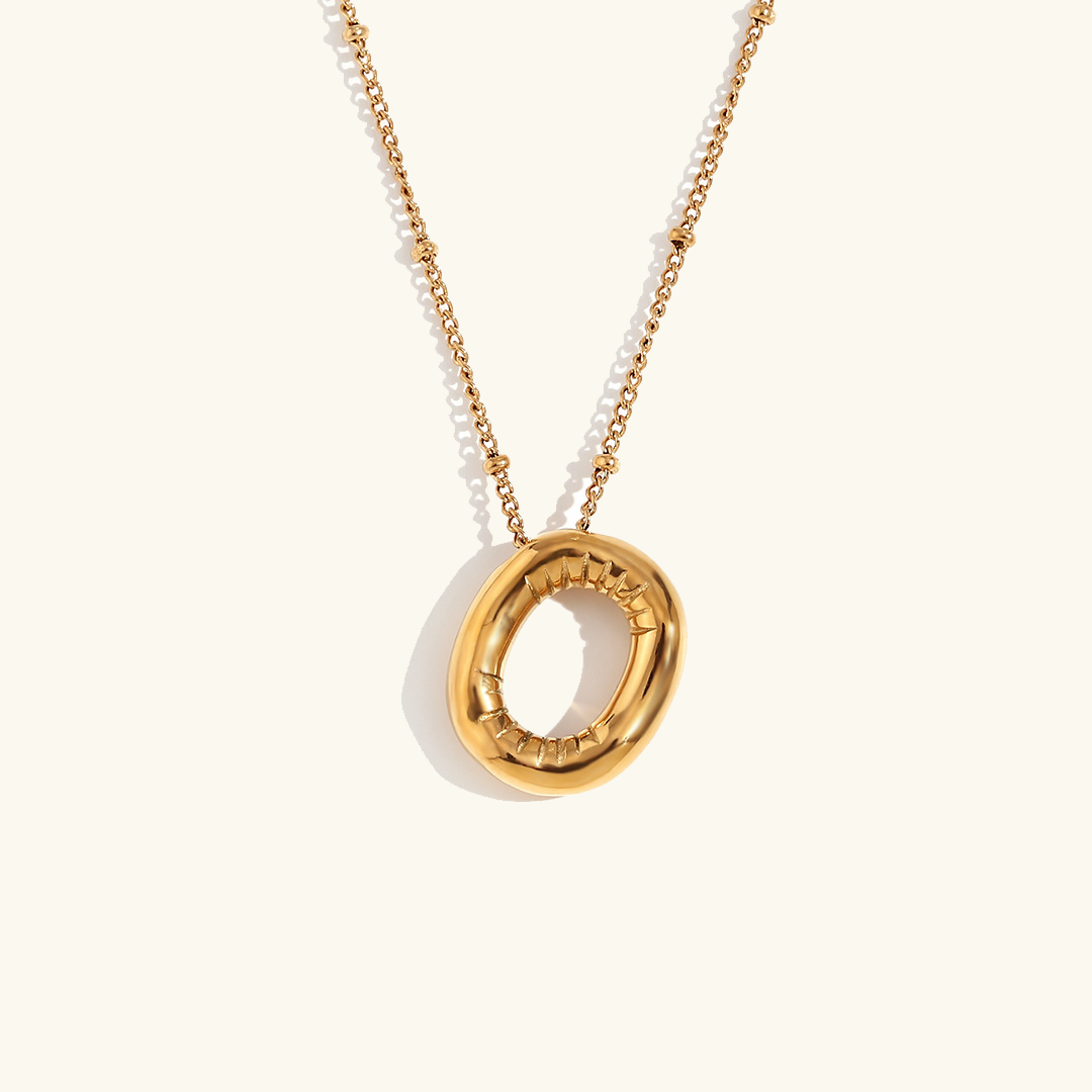 Goldenes Anfangs-Collier Balloon