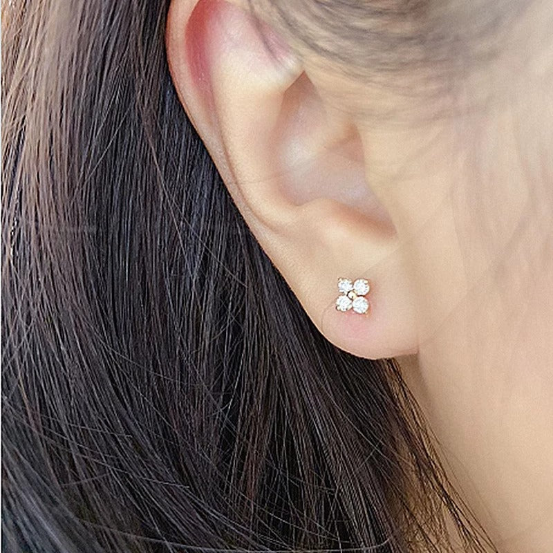Mia – Ohrringe aus glitzerndem Kristall