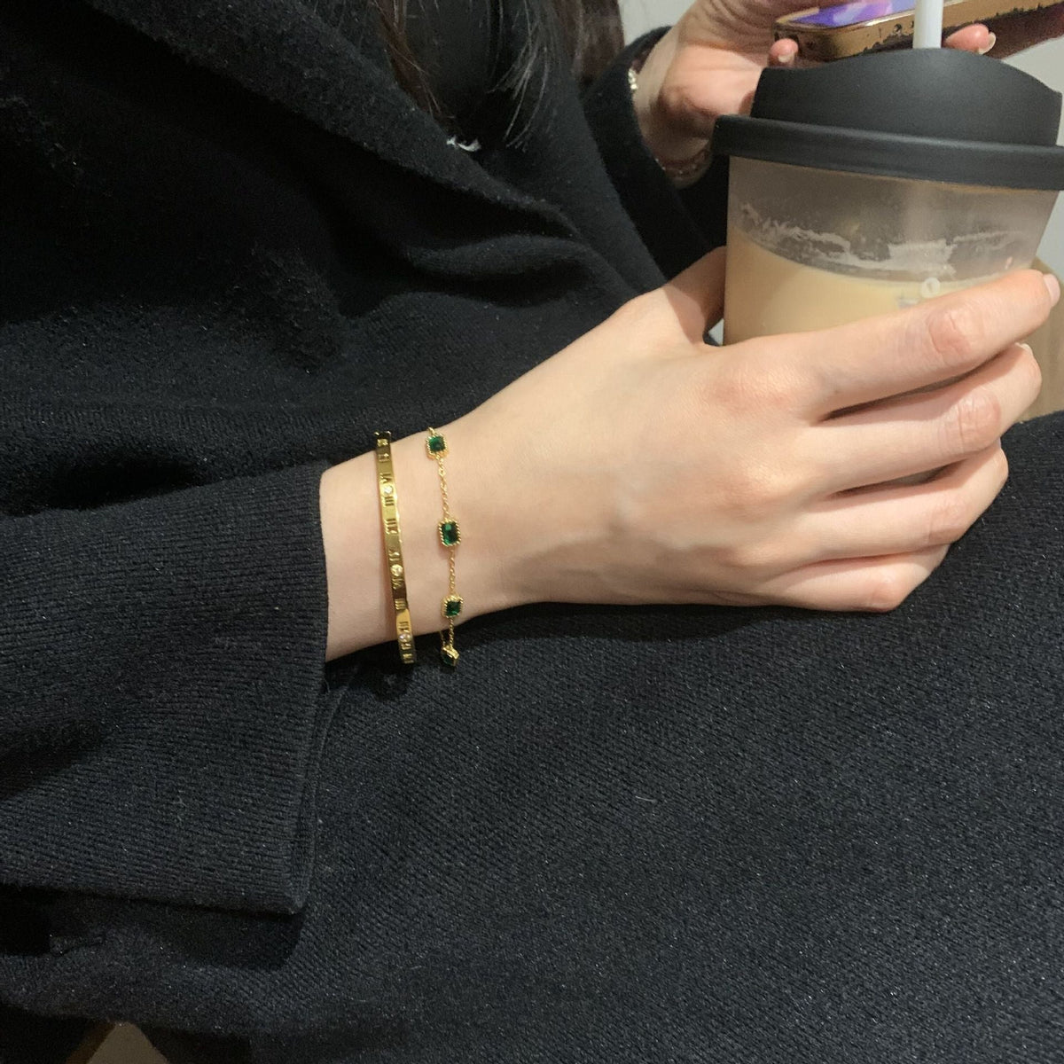 Erin - Pulsera grün
