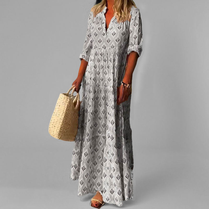 Nele – Kleid aus Vintage-Baumwolle