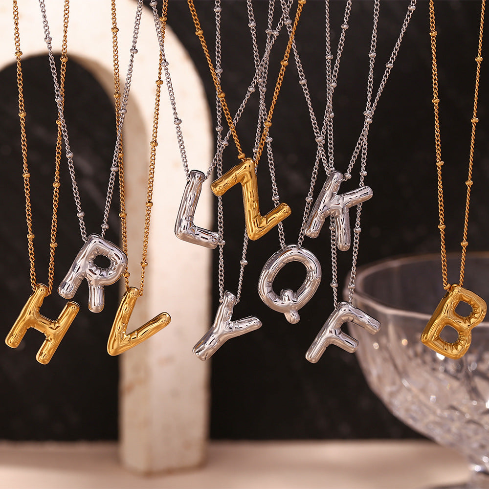 Goldenes Anfangs-Collier Balloon