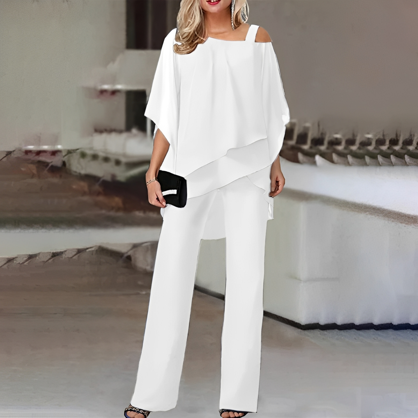 Jeanete - Schickes 2-teiliges Damen-Set