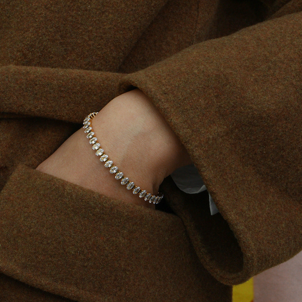 Georgina - Tennisarmband aus Diamanten