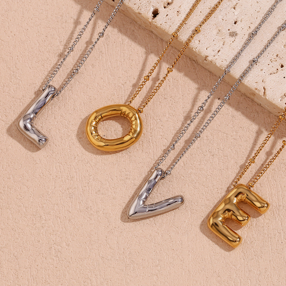 Goldenes Anfangs-Collier Balloon