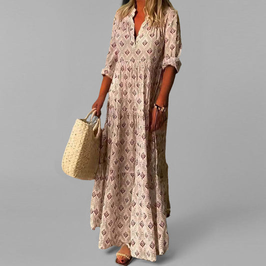 Nele – Kleid aus Vintage-Baumwolle