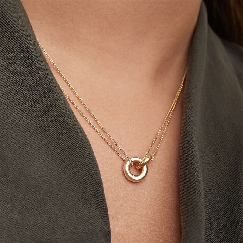 Sabrina - Halskette aus Gold