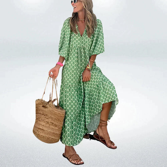 Sophia - Stilvolles und bequemes Freizeitkleid für Damen