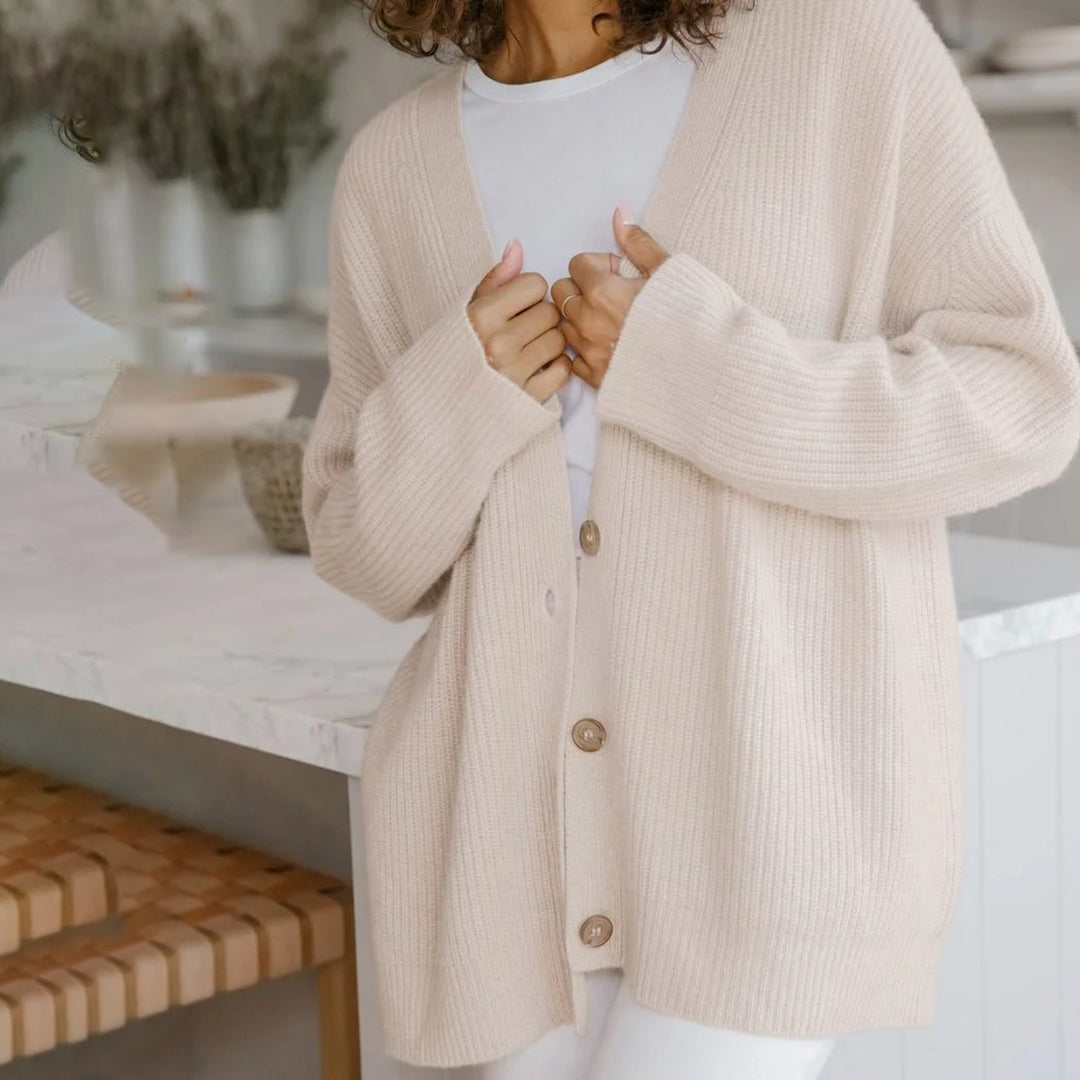 Leah – Oversized Damen-Cardigan