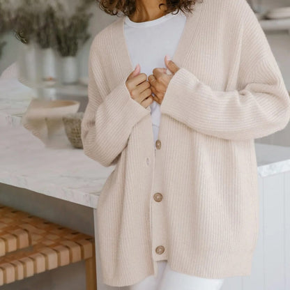 Leah – Oversized Damen-Cardigan