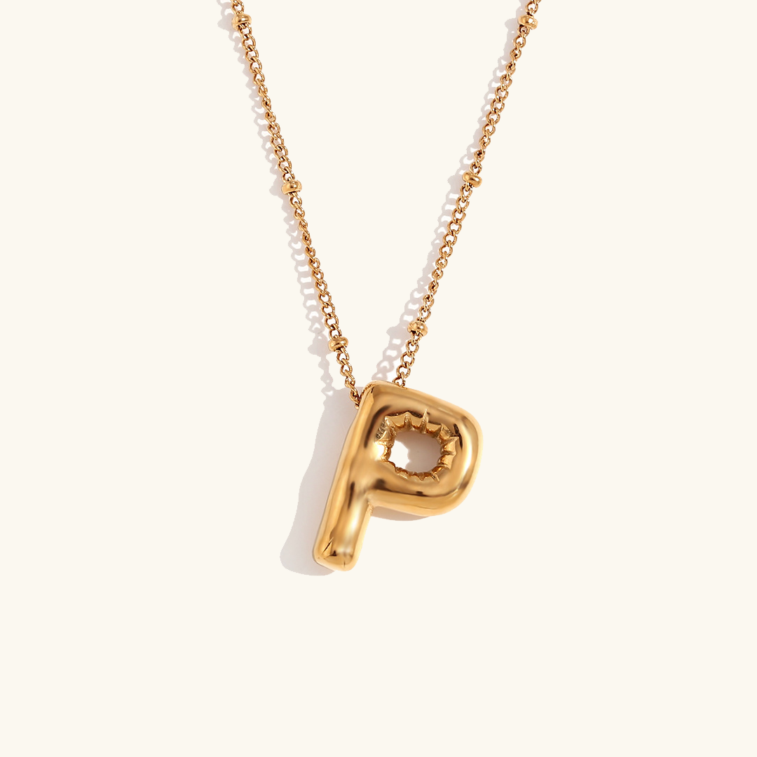 Goldenes Anfangs-Collier Balloon