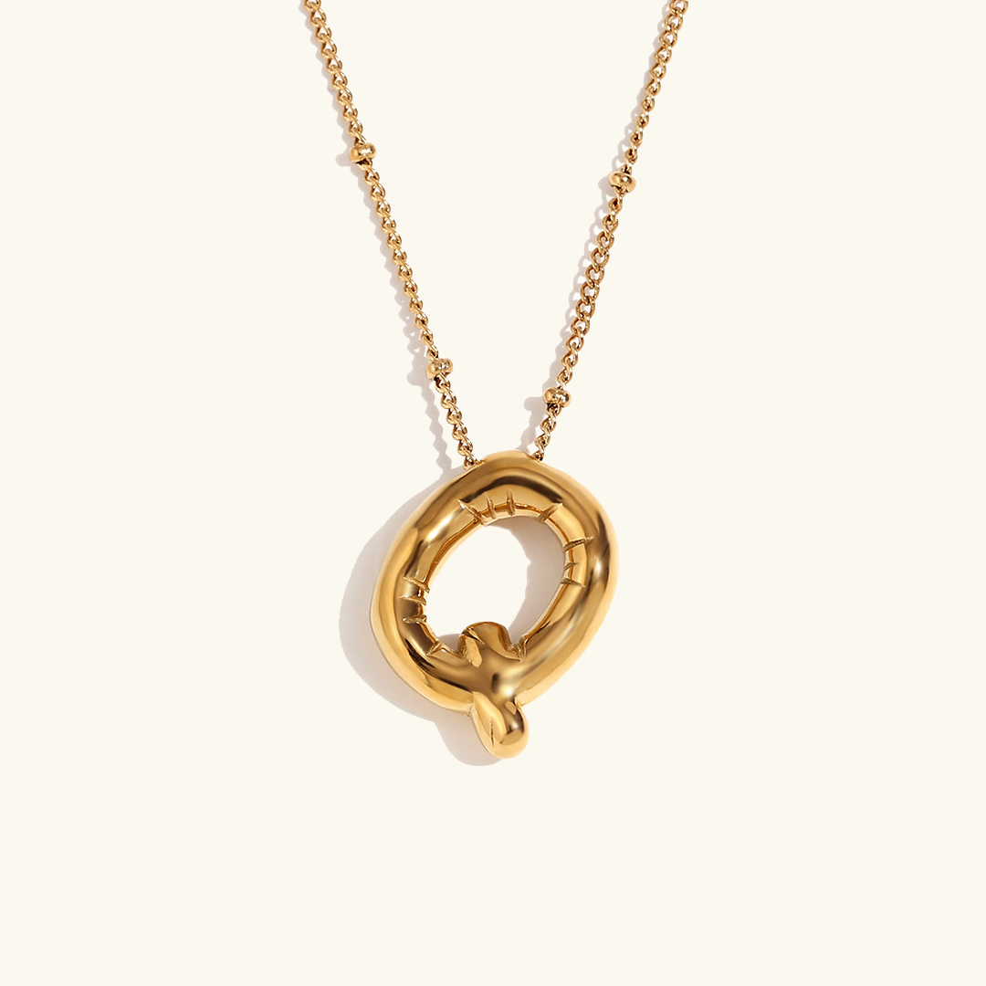 Goldenes Anfangs-Collier Balloon