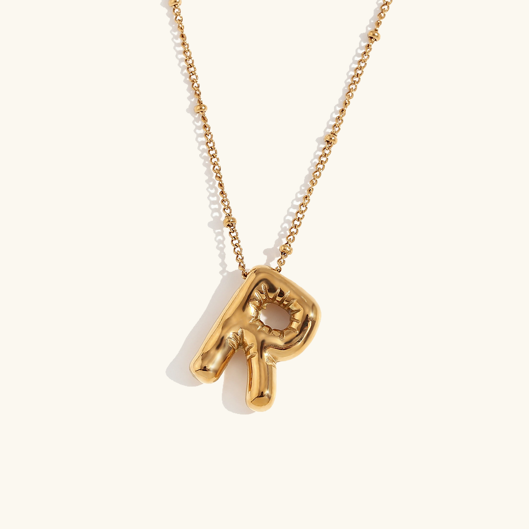 Goldenes Anfangs-Collier Balloon