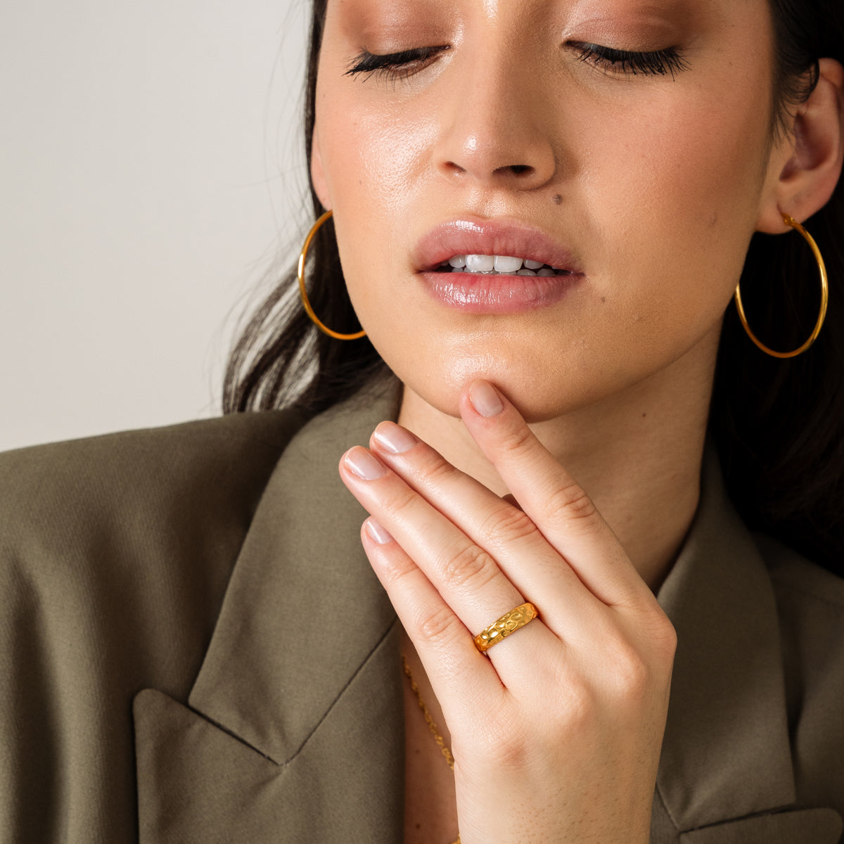 Camille – Elegante Goldohrringe