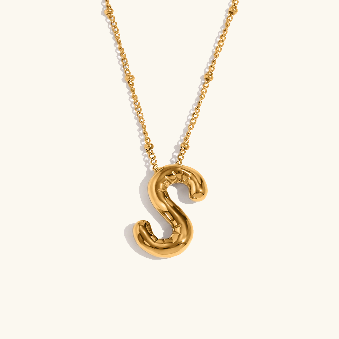 Goldenes Anfangs-Collier Balloon