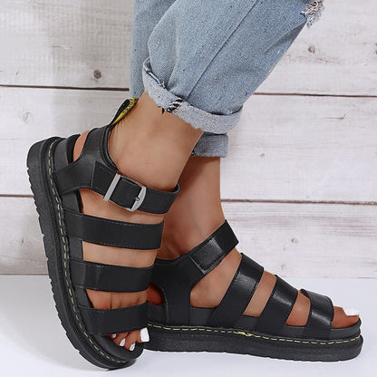 Loren - Bequeme und stilvolle Ledersandalen