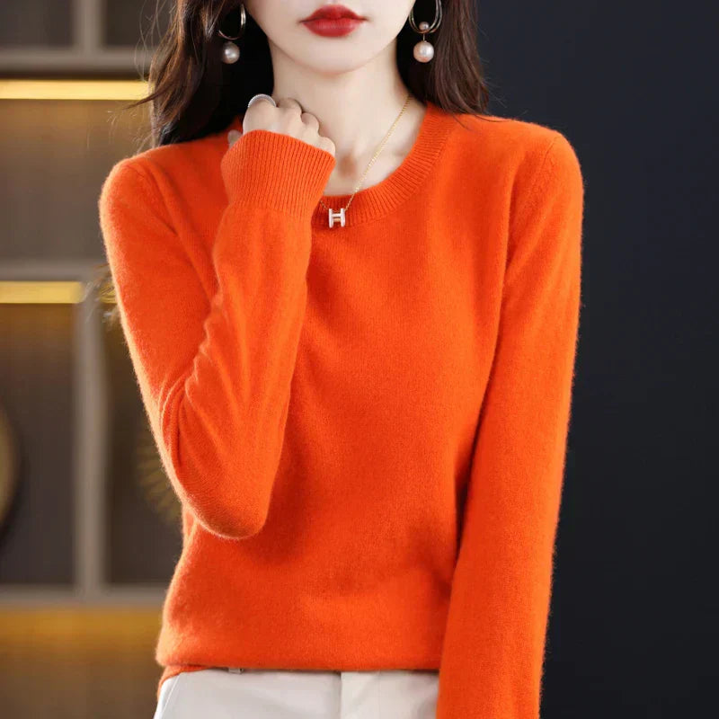 Erica – Klassischer Rundhals-Pullover