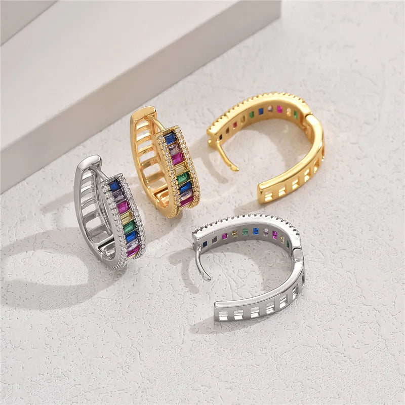 Aurelya – Elegante Ohrringe aus Regenbogen