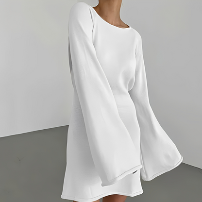 Aryana - Elegantes langärmeliges Sommerkleid für Frauen