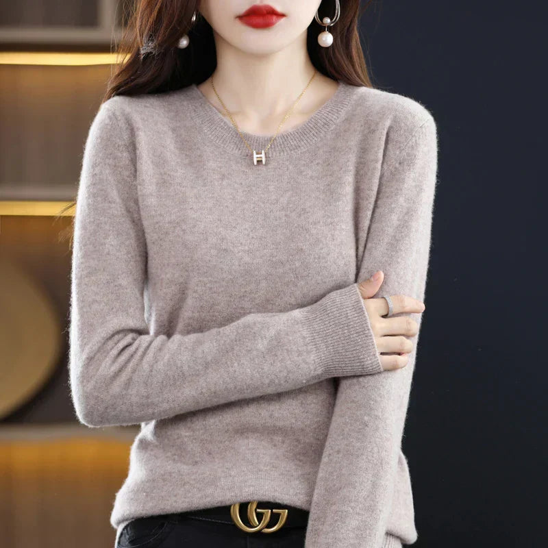 Erica – Klassischer Rundhals-Pullover