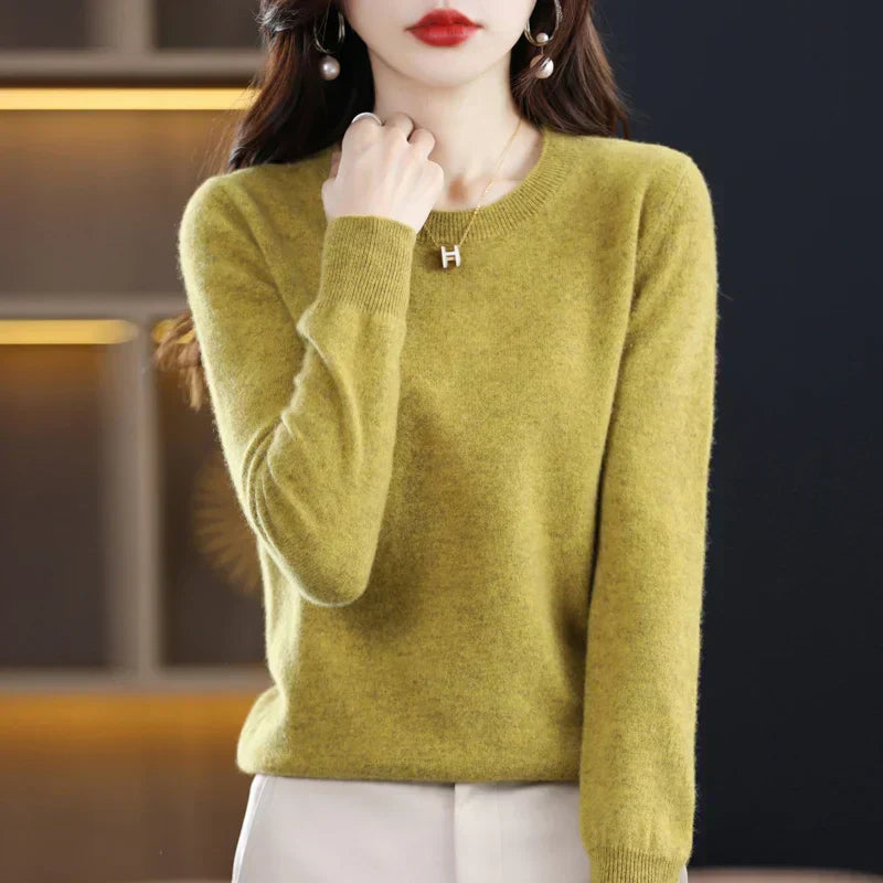 Erica – Klassischer Rundhals-Pullover