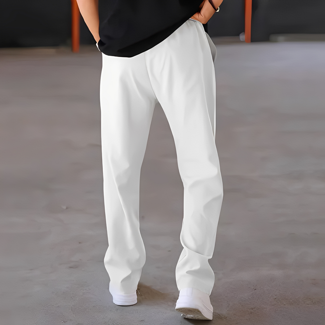 Fresniel - Trendige weite gerade Hose für Herren