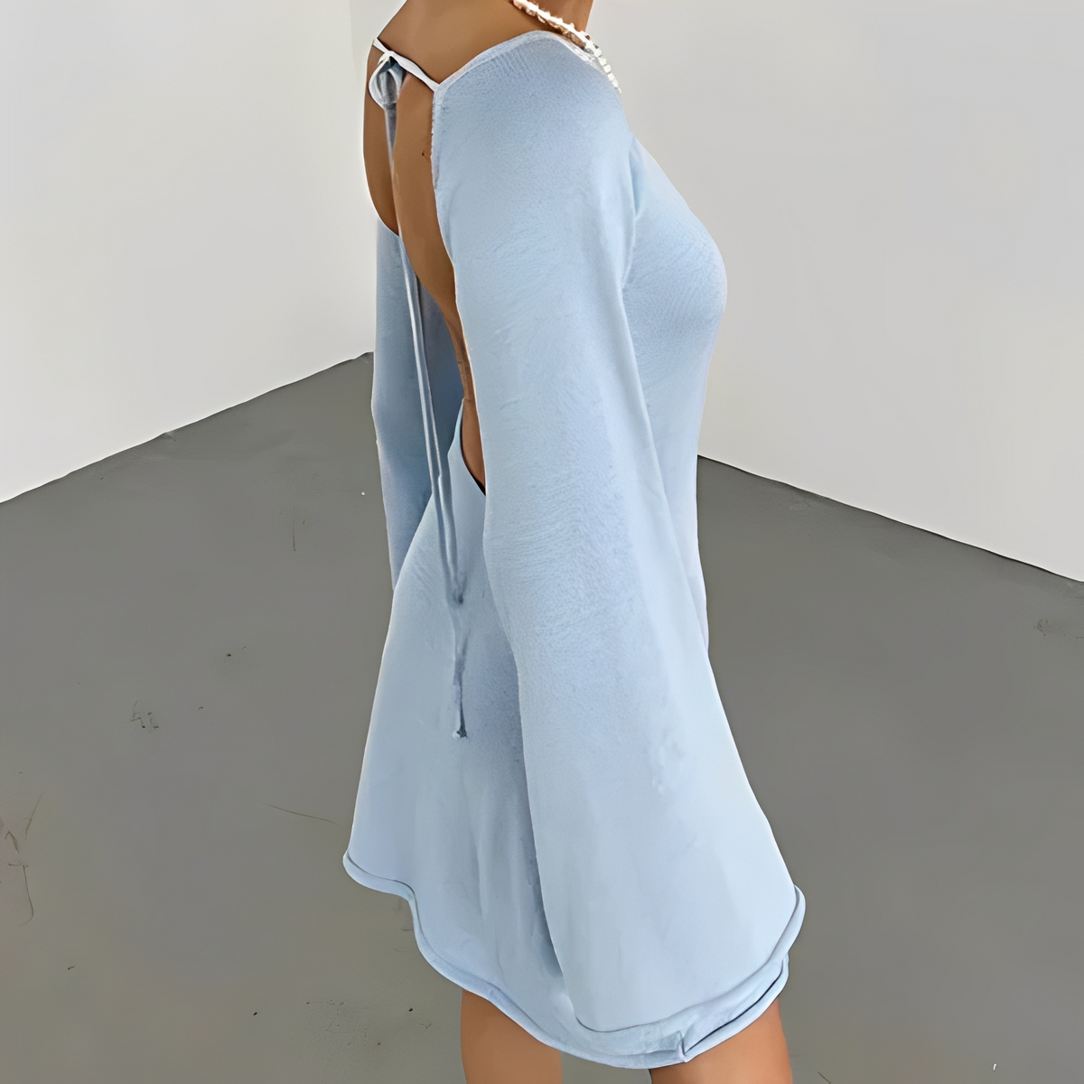 Aryana - Elegantes langärmeliges Sommerkleid für Frauen