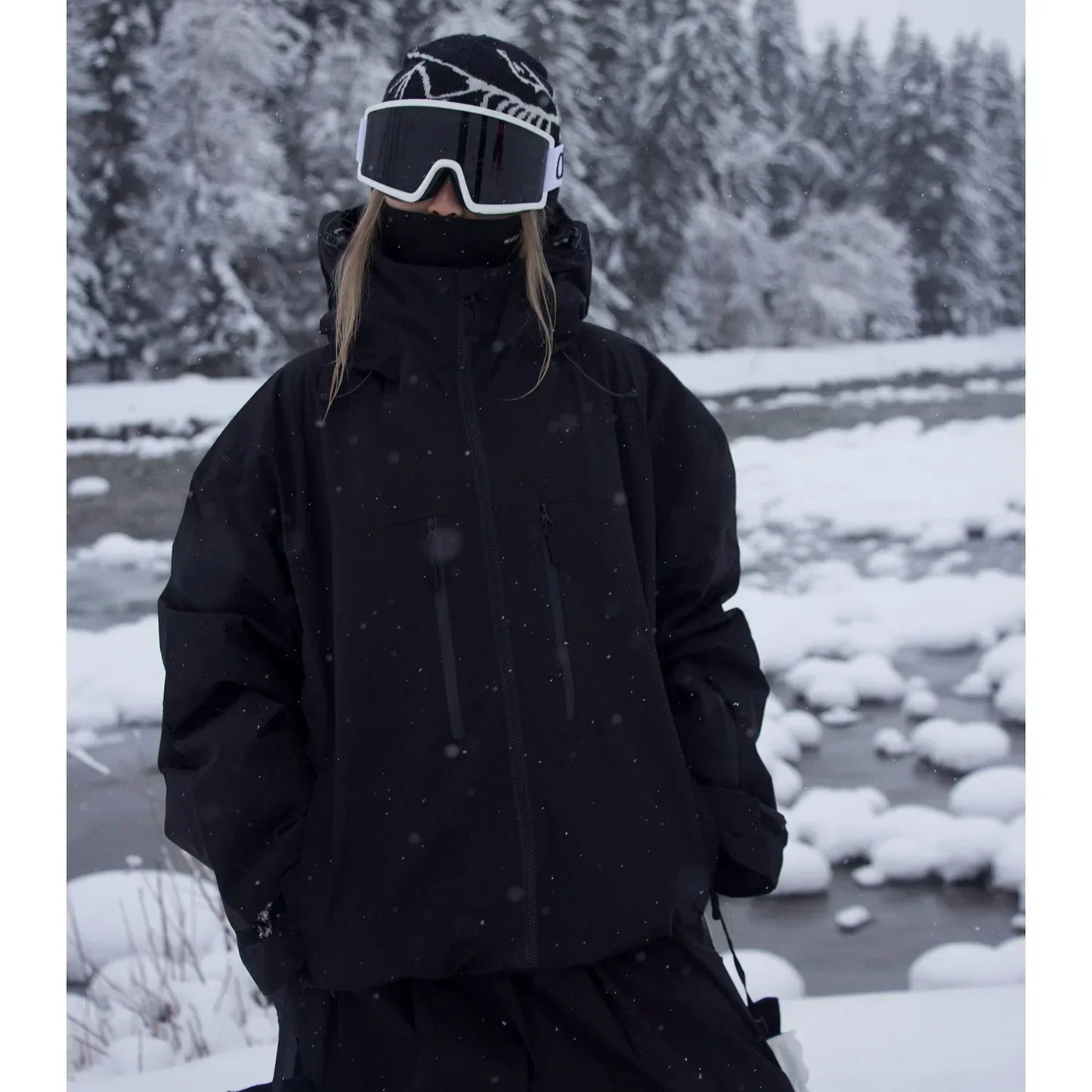 Noel – Unisex Skijacke mit Kapuze