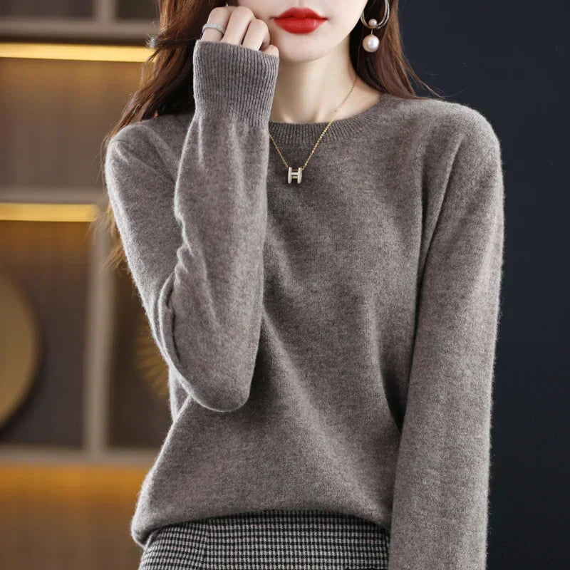 Erica – Klassischer Rundhals-Pullover